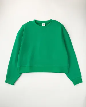 Short Oversized Sweatshirt