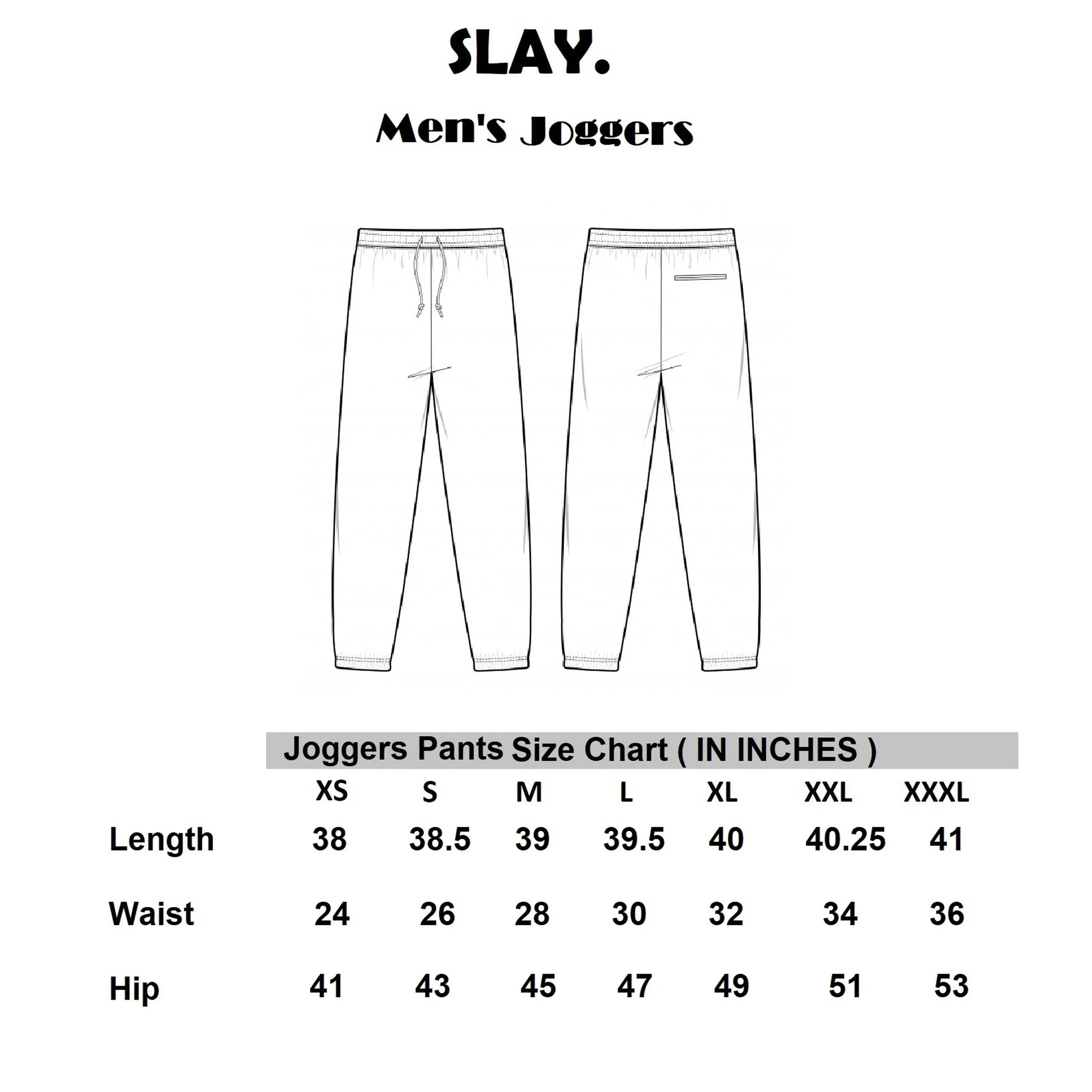 SLAY. Men's Olive Green Joggers