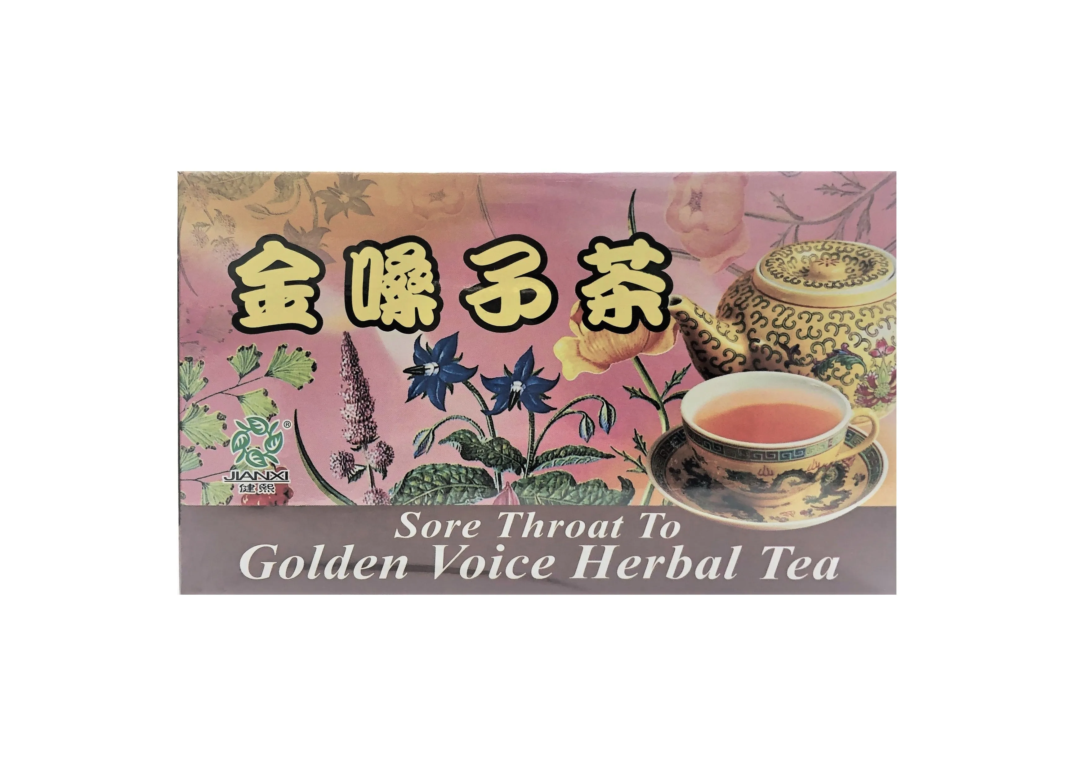 Sore Throat to Golden Voice Herbal Tea