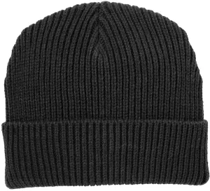 Stylish Winter Ribbed Knit Watch Cap Beanie Hat with Cuff