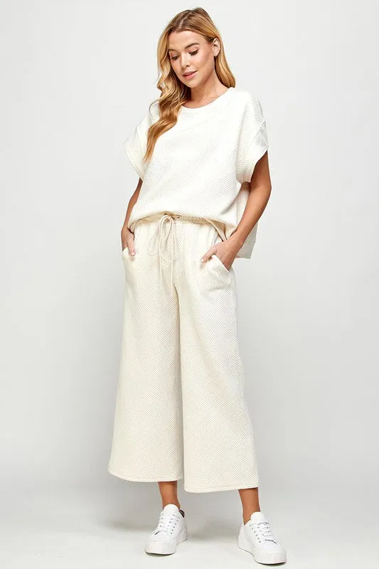 Textured Lounge Set
