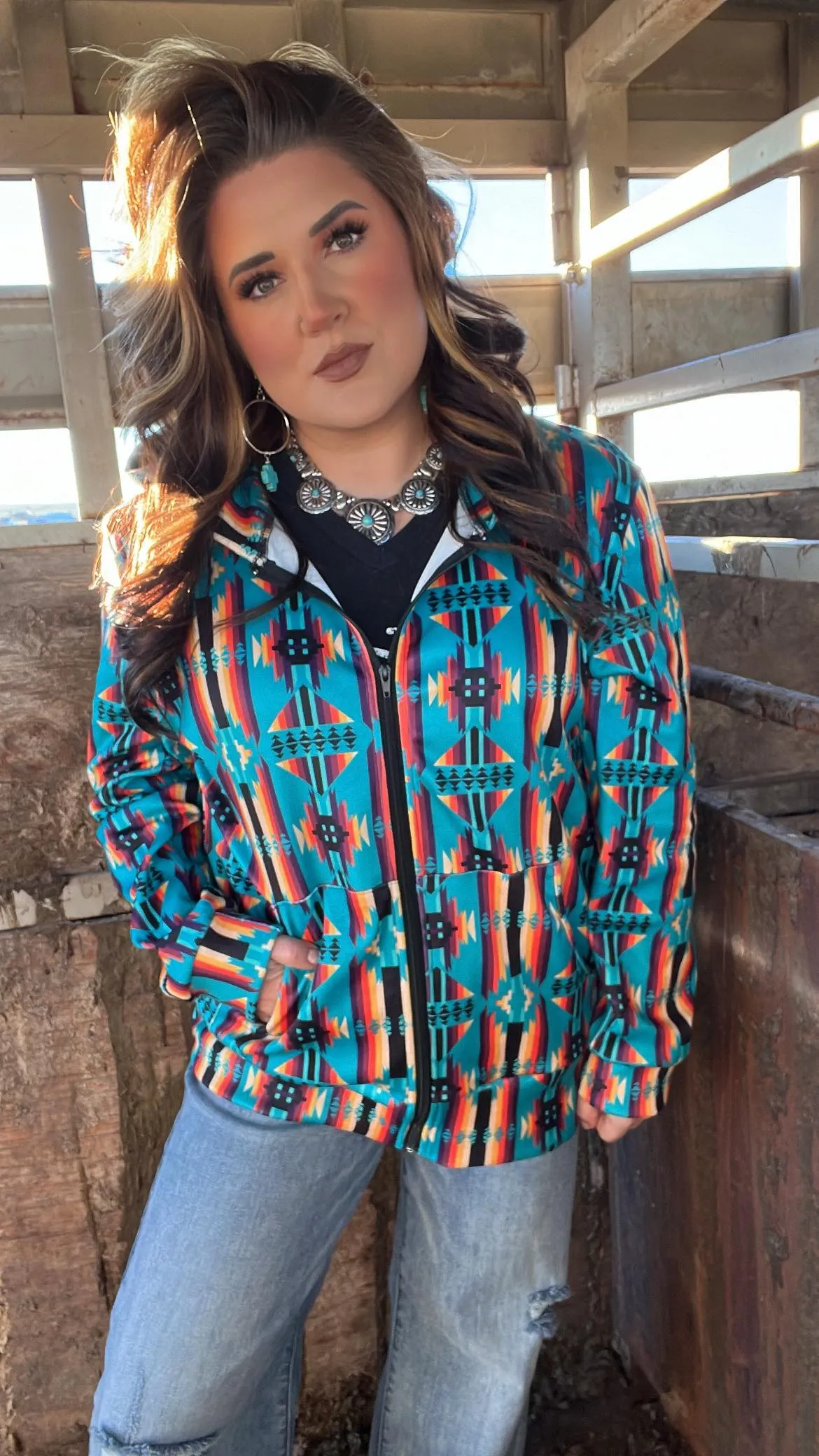 The There It Is Aztec Sweatshirt