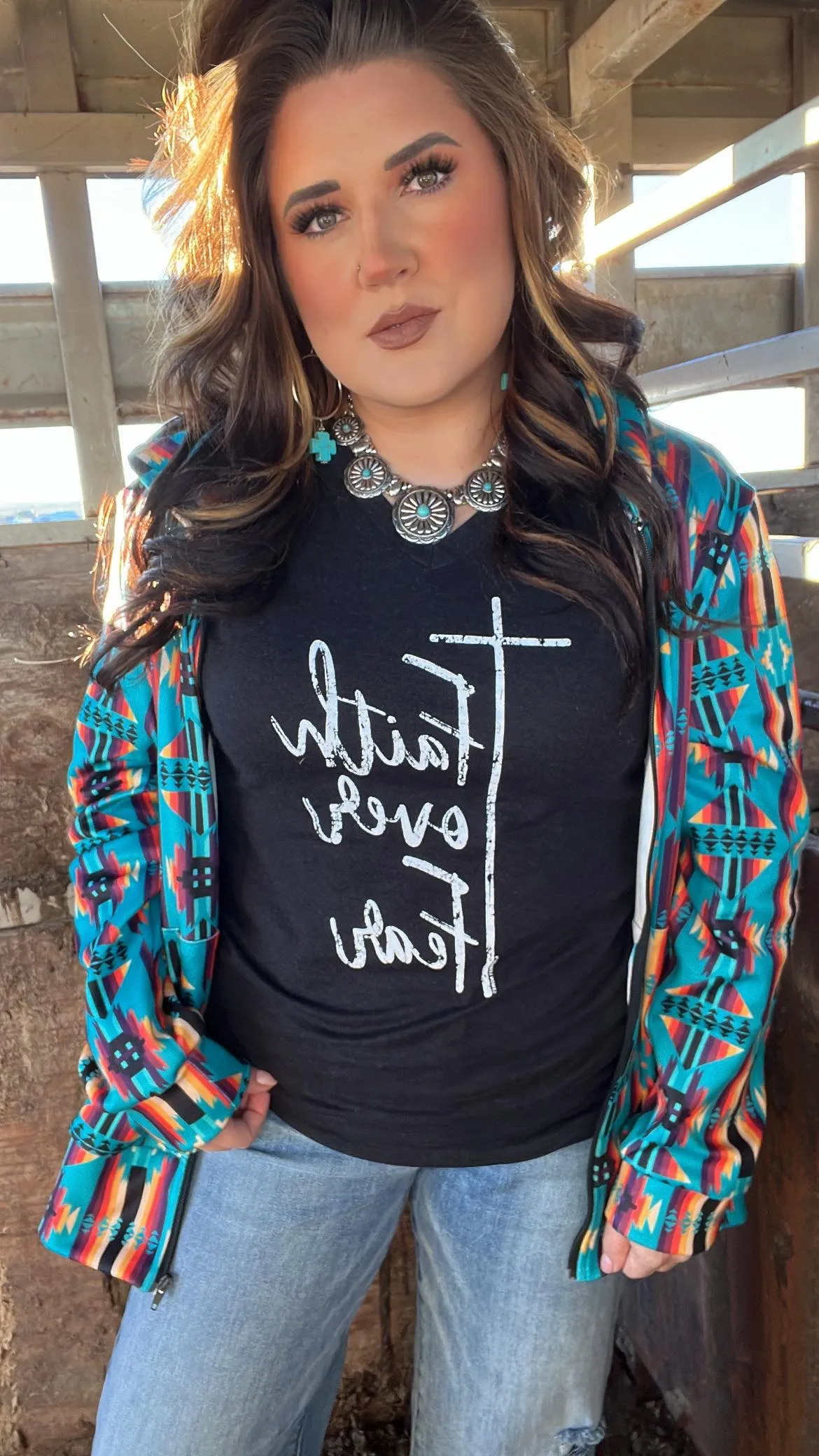 The There It Is Aztec Sweatshirt