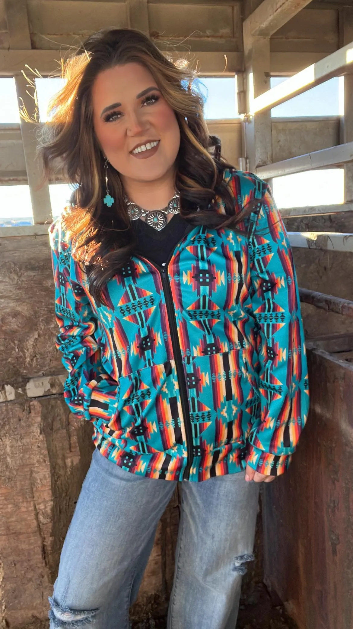 The There It Is Aztec Sweatshirt