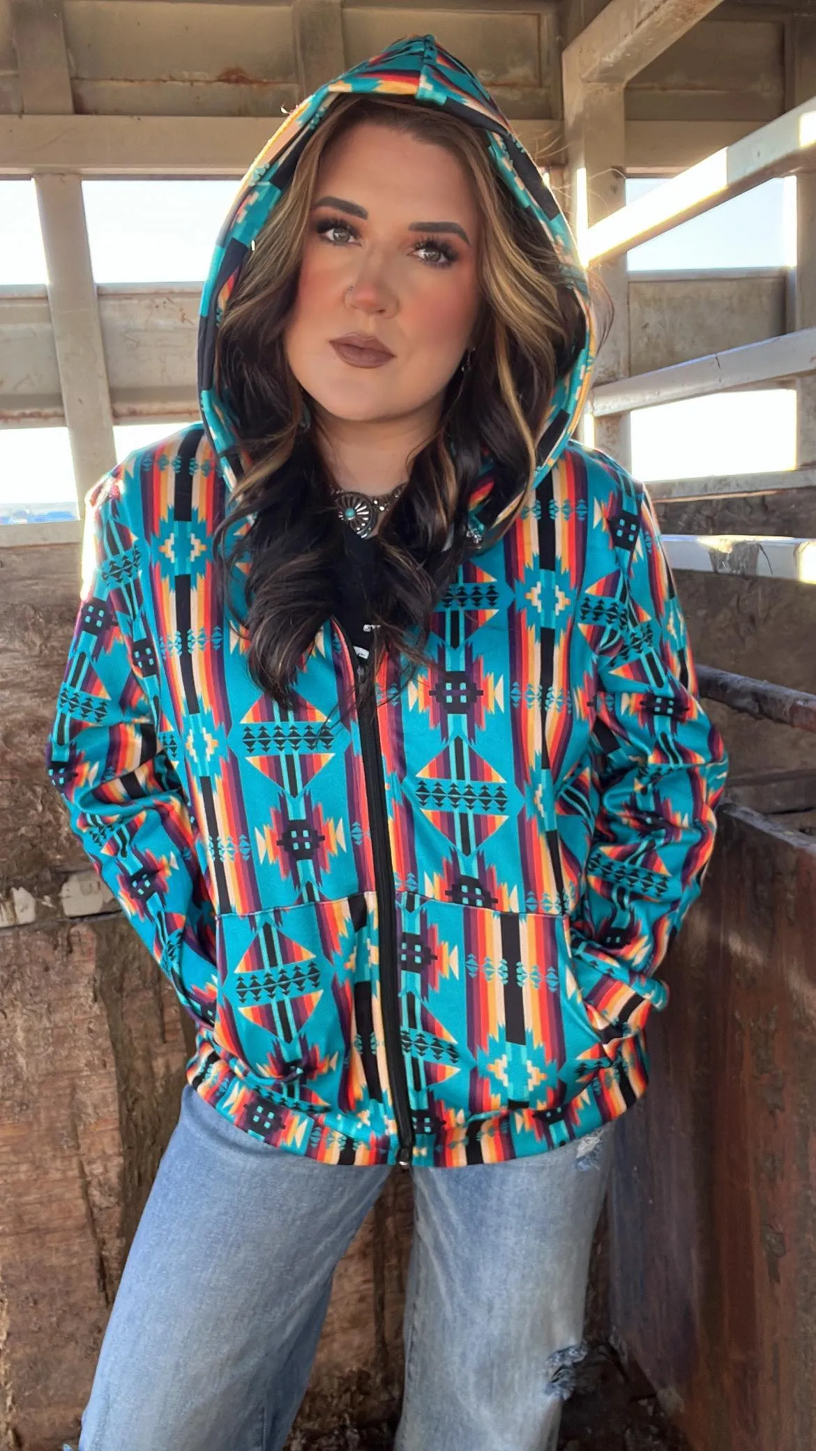 The There It Is Aztec Sweatshirt