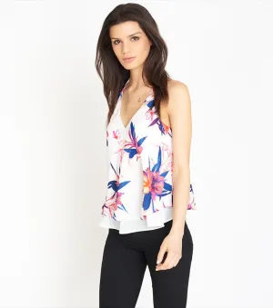 Tiered Tank PAISLEY PRINT;TROPICAL FLORAL