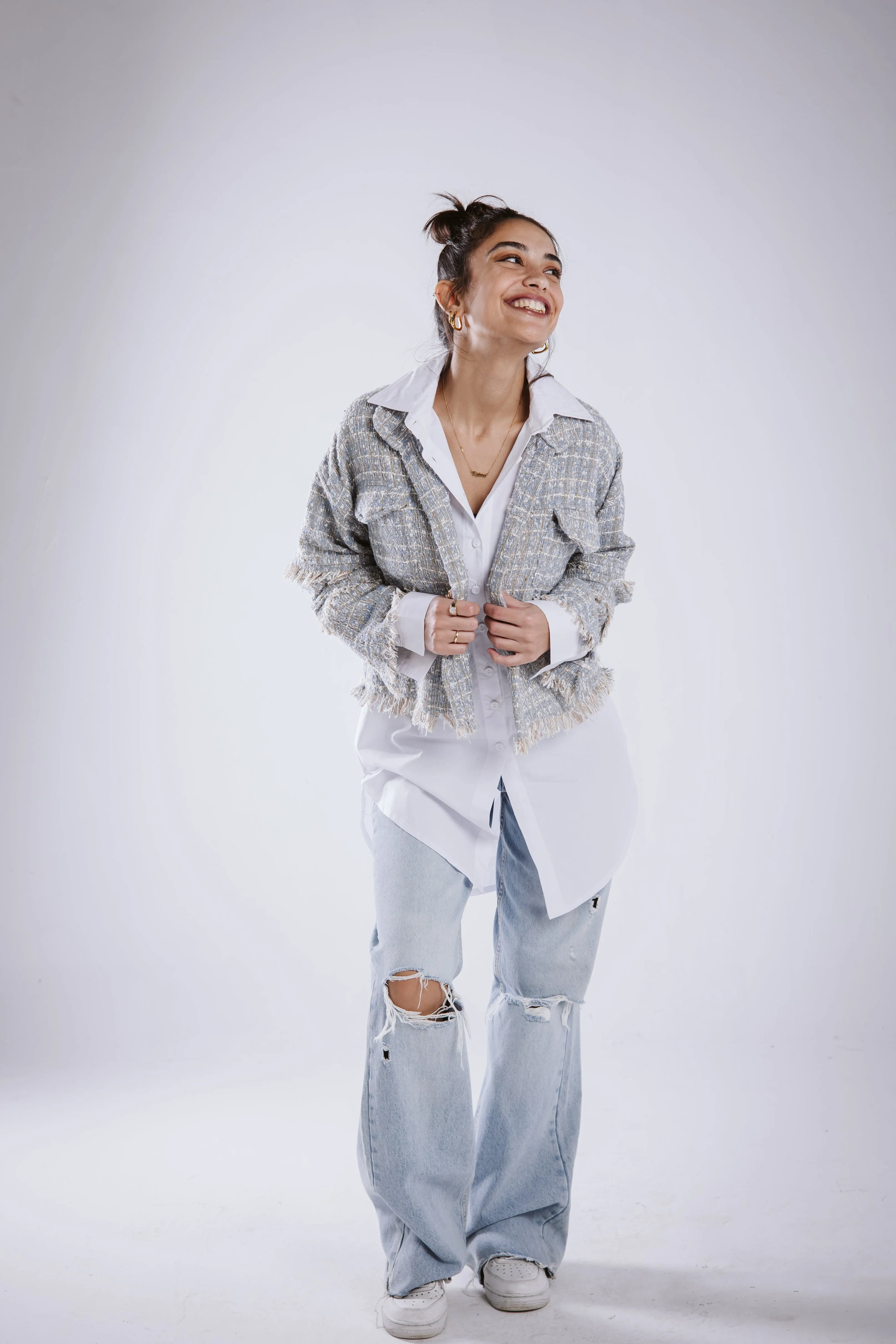 Tweed Cropped Jacket