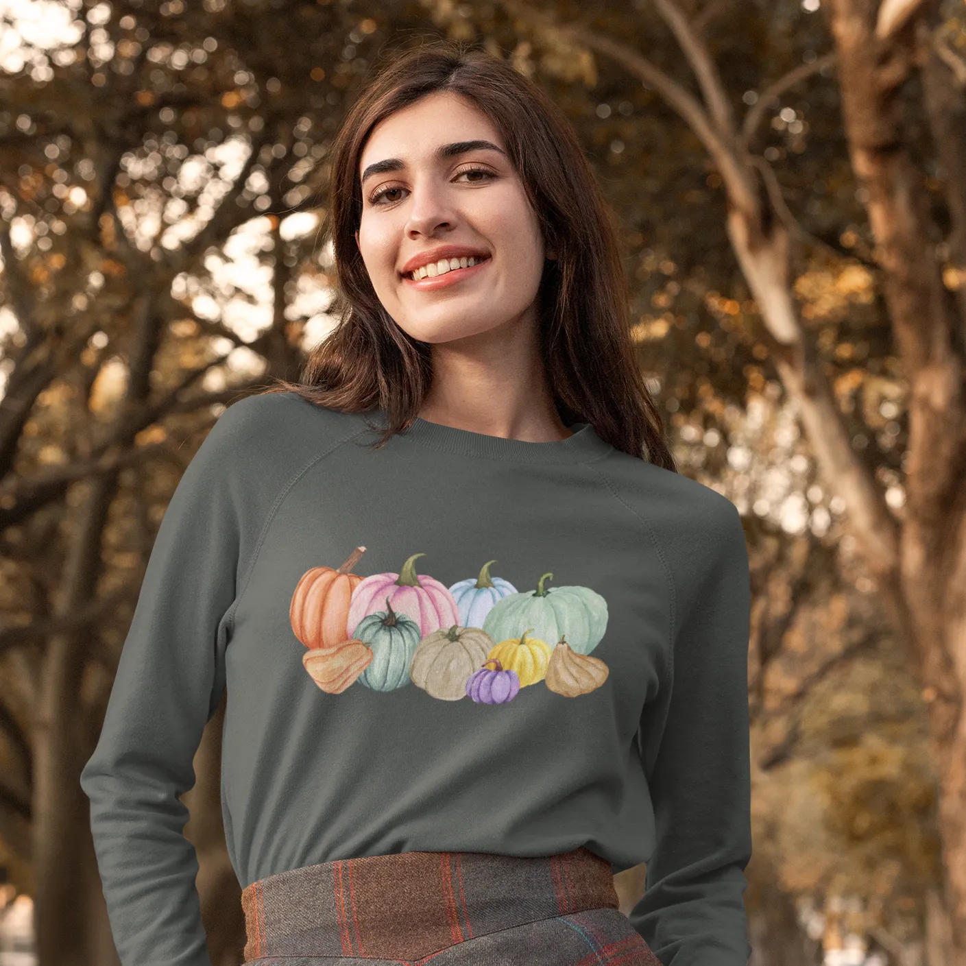 Watercolor Pumpkin Sweatshirt, Fall Pumpkin Sweatshirt, Colorful Pumpkin Sweatshirt, Autumn Shirt, Fall Teacher Sweatshirt, Halloween Gift
