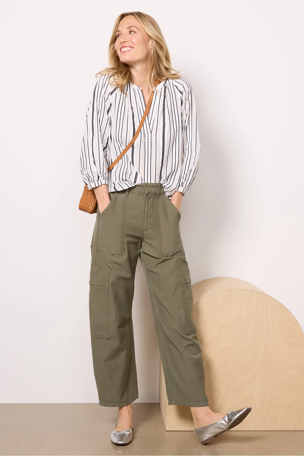 Wendy Stripe Blouse