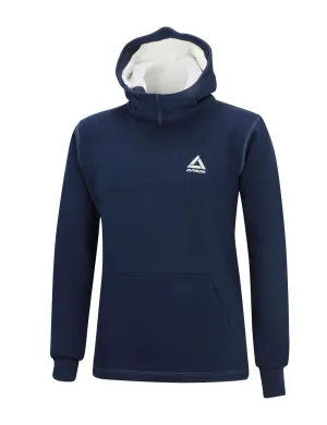 Winter Sweatshirt Crew Comfort Line mit Kapuze Navy-Blau