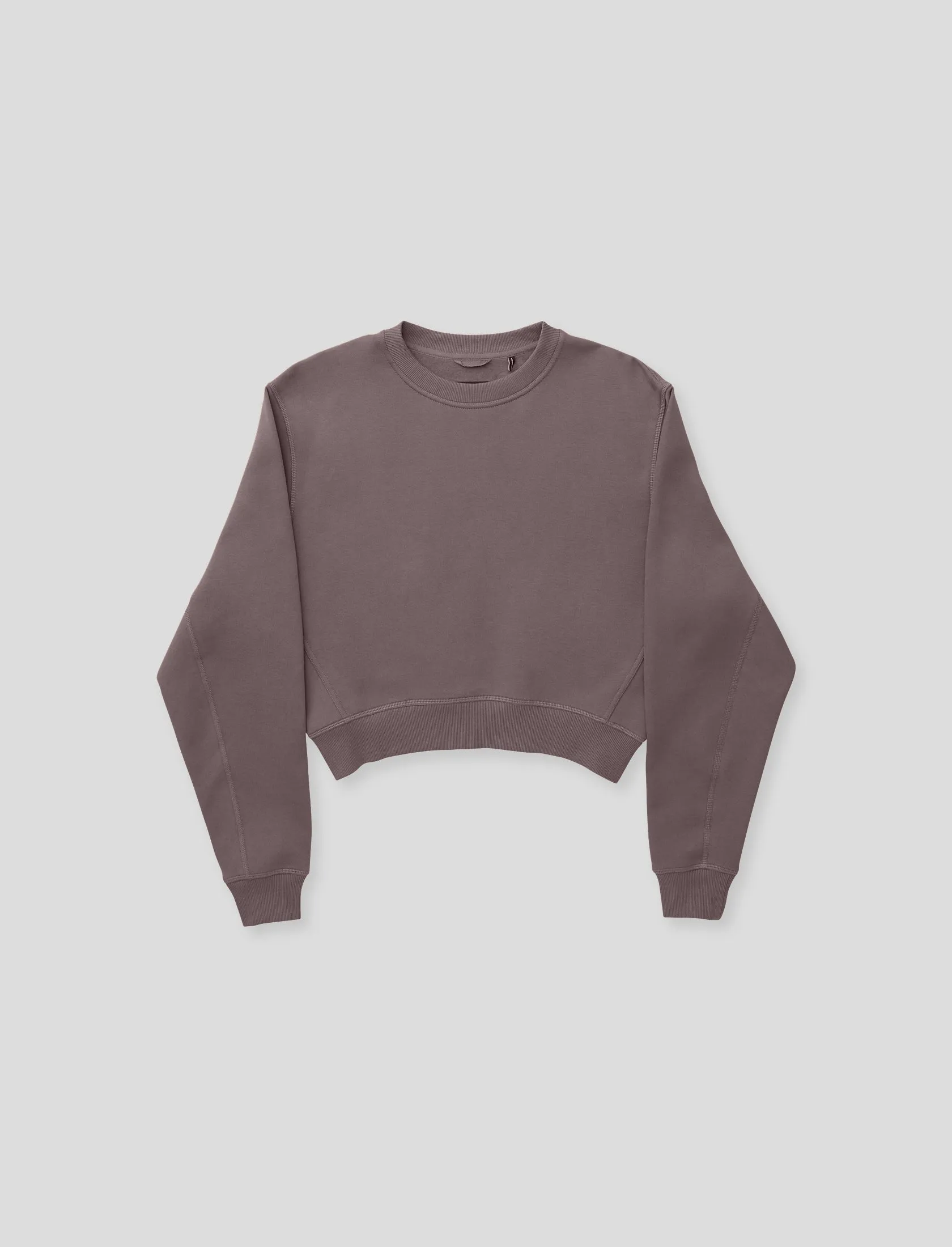 Women's Comfort Crop Sweatshirt Mushroom