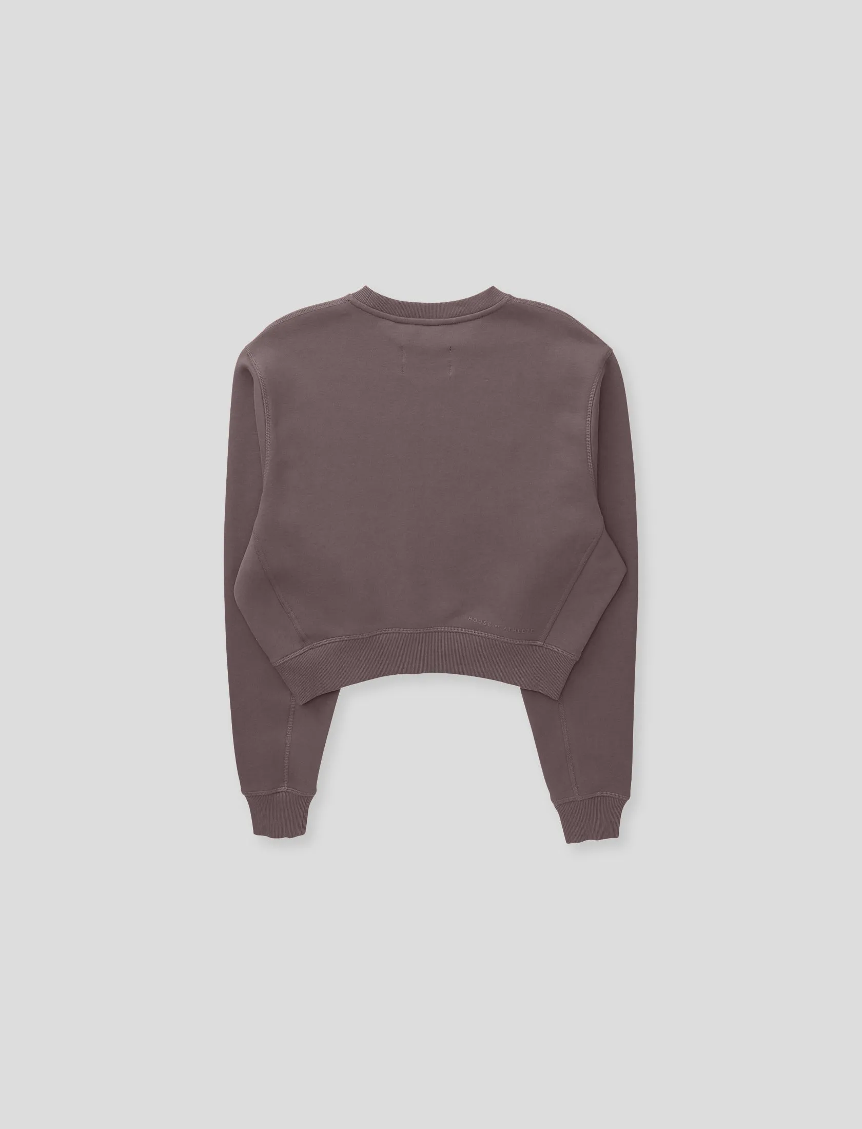 Women's Comfort Crop Sweatshirt Mushroom