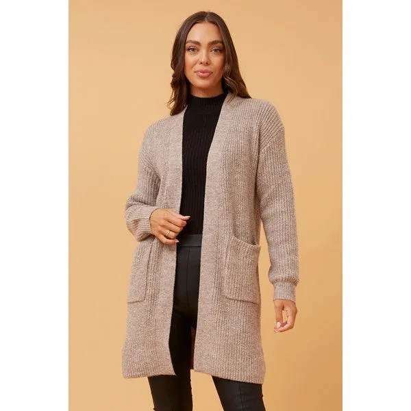 ZIBA SOLID KNIT CARDIGAN