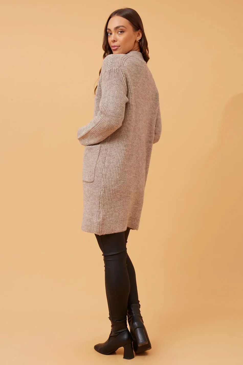 ZIBA SOLID KNIT CARDIGAN